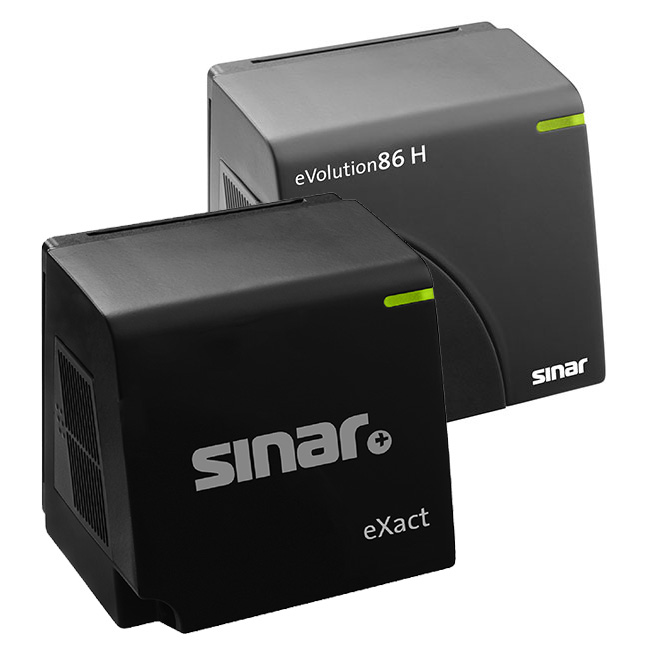 Sinar eXact and eVolution digital backs